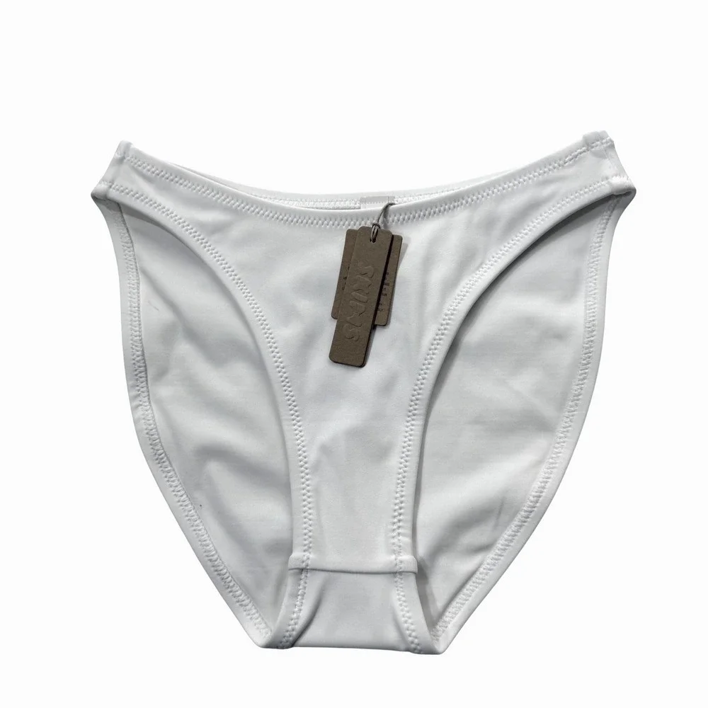 SKIMS Shaping Swim Dipped Bikini Bottom Marble XXS